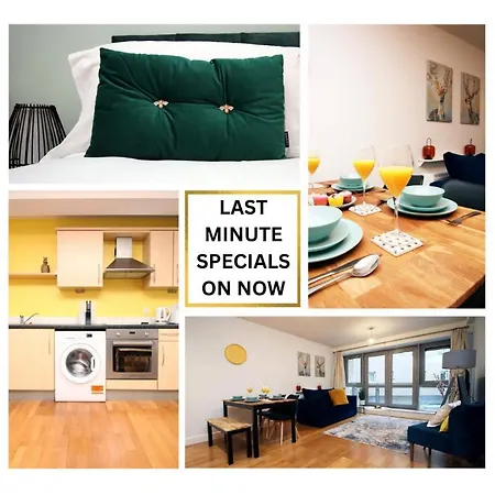 アパート Hamilton Court For 4 Guests, Bright And Location With Balcony And Wi-fi ブリストル